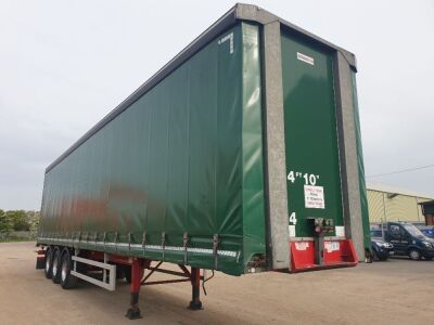 2017 Dennison Triaxle Curtainside Trailer