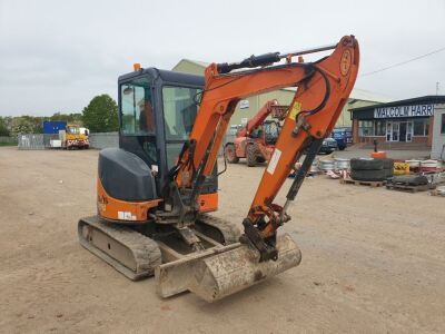 2013 Hitachi ZX29U-3CLR Mini Digger