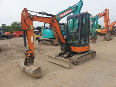 2013 Hitachi ZX29U-3CLR Mini Digger - 2