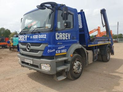 2013 Mercedes Axor 1824 Skip Loader - 2
