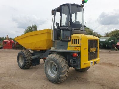 2016 Wacker Neuson DW90 Full Cab Site Dumper - 5