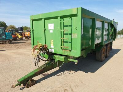 2011 Marston Tandem Axle Draw Bar Tipping Trailer 