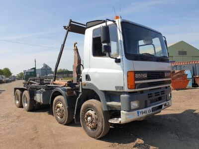 2001 DAF CF 85 340 8x4 Hook Loader