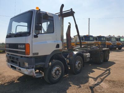 2001 DAF CF 85 340 8x4 Hook Loader - 2