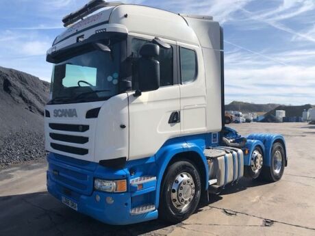 2016 SCANIA R490 Highline 6x2 Mini Midlift Tractor Unit