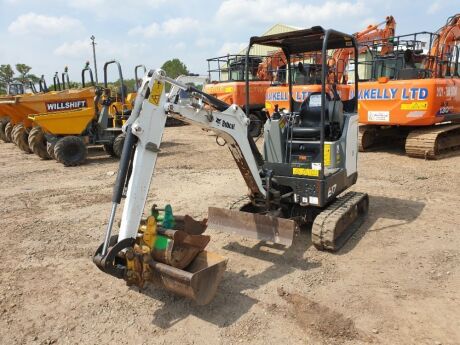 2018 Bobcat E17 Mini Digger