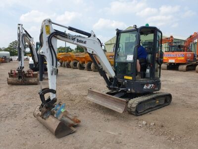 2019 Bobcat E27Z  Midi Excavator