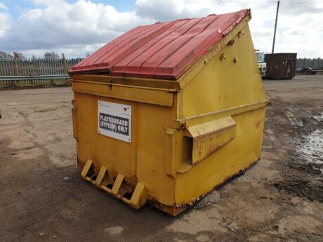 Front Loader Covered Skip