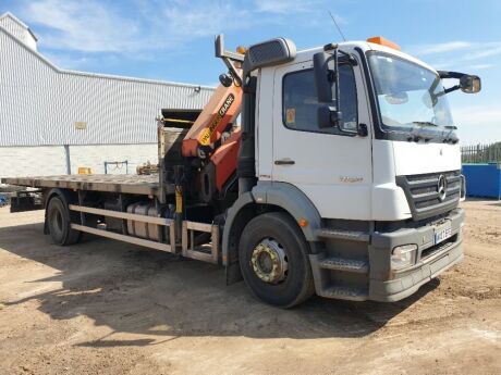 2007 Mercedes Axor 1824 4x2 18 Ton Rigid Flat