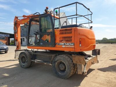 2016 Doosan DW140-3 Wheeled Excavator  - 3