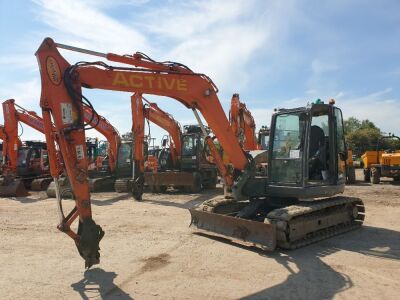 2012 Hitachi ZX85USBLC-3 Excavator - 2