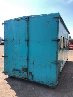 40yrd Covered Recycling Hook Bin - 3