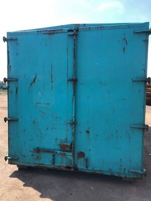 40yrd Covered Recycling Hook Bin - 4