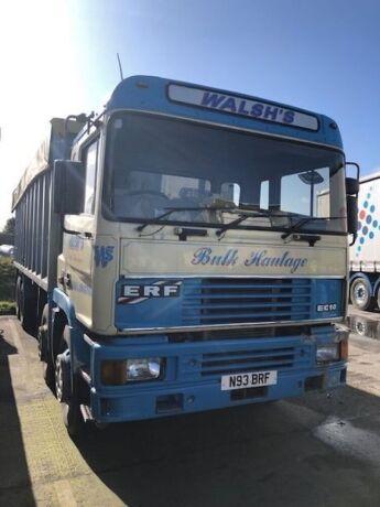 1995 ERF EC10 8x4 Alloy Body Tipper