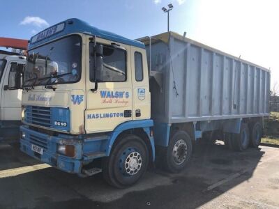 1995 ERF EC10 8x4 Alloy Body Tipper - 2