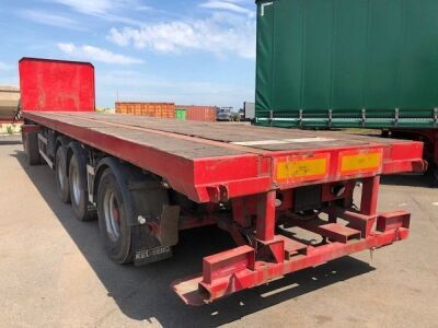 2004 Kelberg 40ft Triaxle Flat Trailer - 2