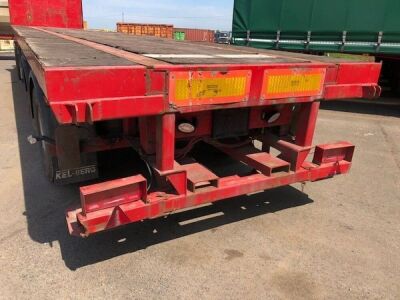 2004 Kelberg 40ft Triaxle Flat Trailer - 3