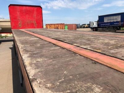 2004 Kelberg 40ft Triaxle Flat Trailer - 6