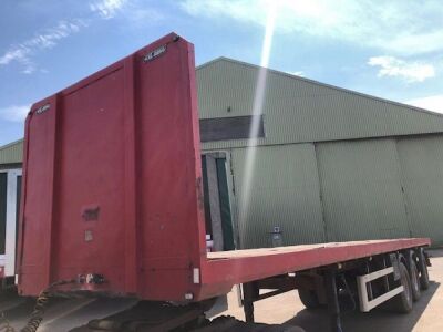 2004 Kelberg 40ft Triaxle Flat Trailer - 13