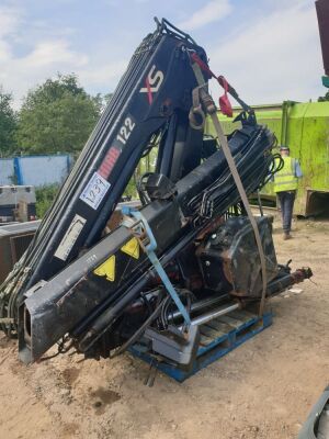 2003 Hiab 122 Brick Crane 