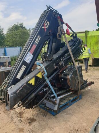 2003 Hiab 122 Brick Crane 