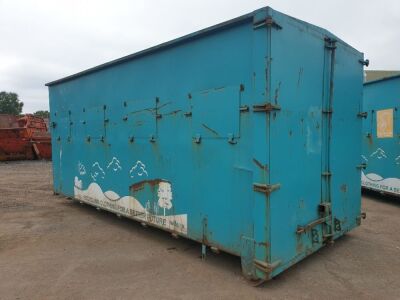 40 yrd Covered Recycling Hook Bin - 3