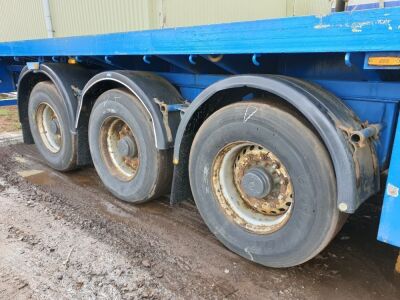 1999 Broshuis 13.6 - 21m Extendable / Steer Triaxle Flat Trailer - 7