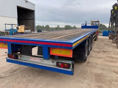 2008 Montracon 45ft Triaxle Flat Trailer - 3