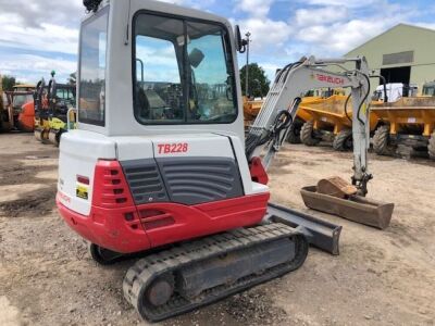 2012 Takeuchi TB228 Mini Digger 