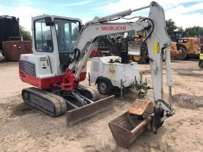 2012 Takeuchi TB228 Mini Digger  - 2