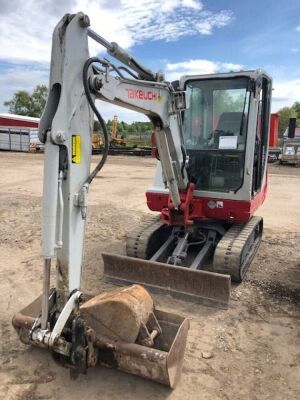 2012 Takeuchi TB228 Mini Digger  - 3