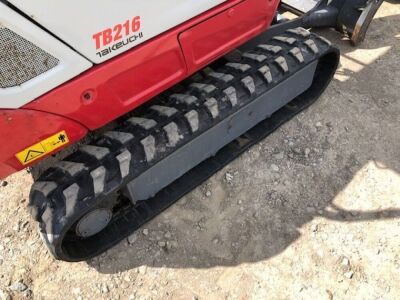 2014 Takeuchi TB216 Mini Digger  - 4