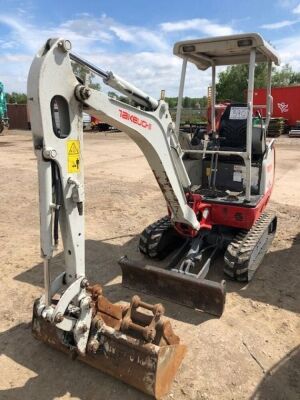 2014 Takeuchi TB216 Mini Digger  - 8