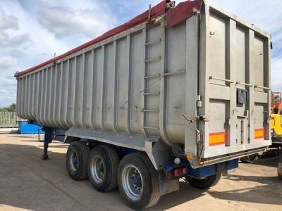 2002 General Trailers Triaxle Bulk Alloy Tipping Trailer
