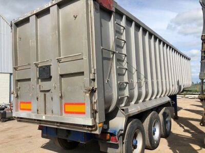 2002 General Trailers Triaxle Bulk Alloy Tipping Trailer - 2