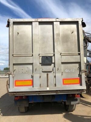 2002 General Trailers Triaxle Bulk Alloy Tipping Trailer - 3
