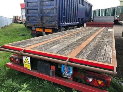 2004 SDC Triaxle Stepframe Flat Trailer  - 10