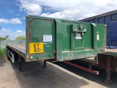 2006 M&G Triaxle Flat Trailer 