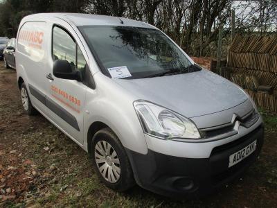 2012 CITROEN BERLINGO 625 ENTERPRISE Van Diesel