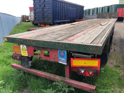 2006 M&G Triaxle Flat Trailer  - 10