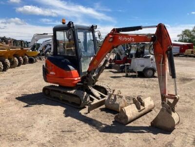 2016 Kubota KX61-3 Excavator - 2