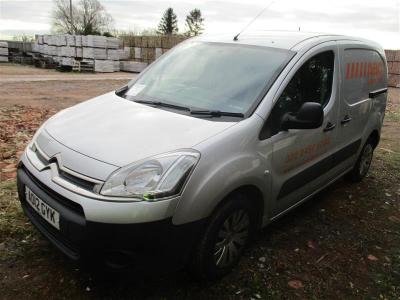 2012 CITROEN BERLINGO 625 ENTERPRISE Van Diesel - 2