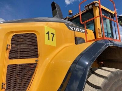 2017 Volvo L220H Wheeled Loader  - 2