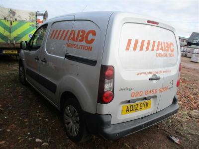 2012 CITROEN BERLINGO 625 ENTERPRISE Van Diesel - 3