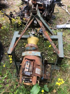 PTO Driven Generator on Tractor Mount Bracket