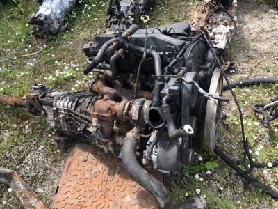 Ford 4 CYL Diesel Engine & Gearbox