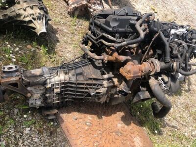 Ford 4 CYL Diesel Engine & Gearbox - 4