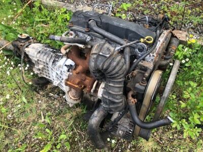 Ford 4 CYL Diesel Engine & Gearbox - 2