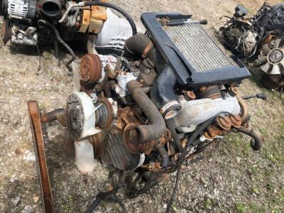 Isuzu 4CYL Diesel Engine & Gearbox - 4