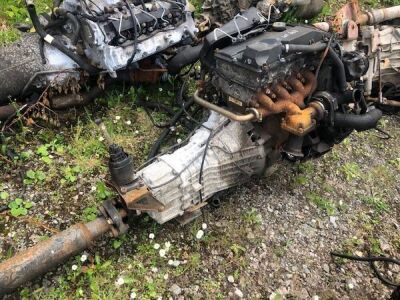 Ford 4 CYL Diesel Engine & Gearbox - 4